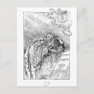 Chez les Passants vintage cartão postal