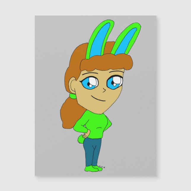 chibi bunnygirl (Frente)