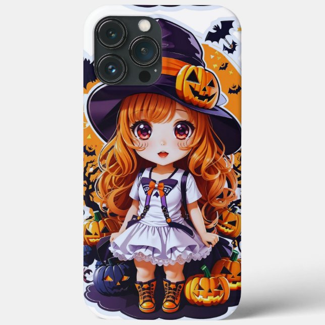 Chibi Halloween Style Kawaii Halloween Gifts (Verso)