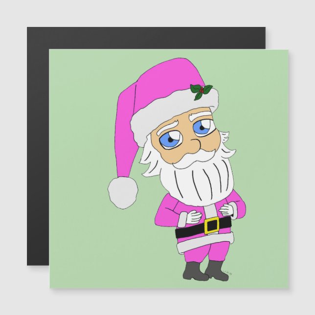 Chibi Santa pink suit (Frente/Verso)
