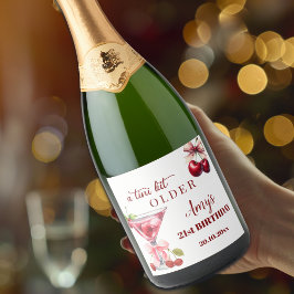 Chic A Tini Bit Older Cherry Martini 21st Birthday