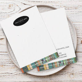 Chic adicione seu logotipo mostrando a placa