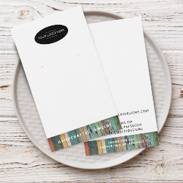 Chic adicione seu logotipo mostrando a placa