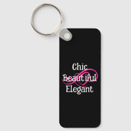 Chic, Bonito, Elegante Porta-chaves de Acrílico