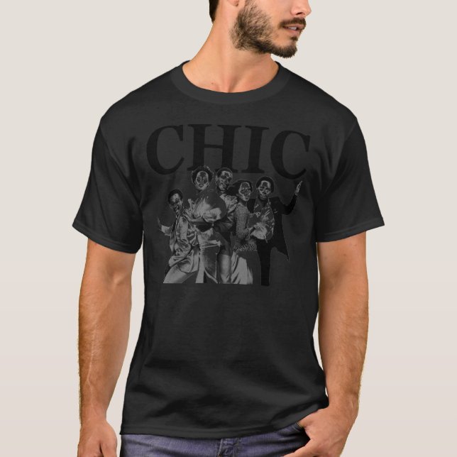 Chic Disco Band Fan Essential T-Shirt (Frente)