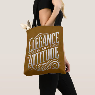 Chic E Na moda De Tote De Atitude Elegante