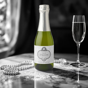 Chic Elegante Pérolas e Prosecco Chá de Noiva