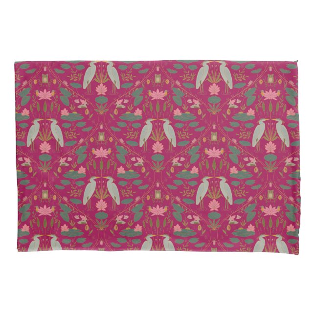 Chic rosa framboesa Heron Pond Heritage Revival (Frente)