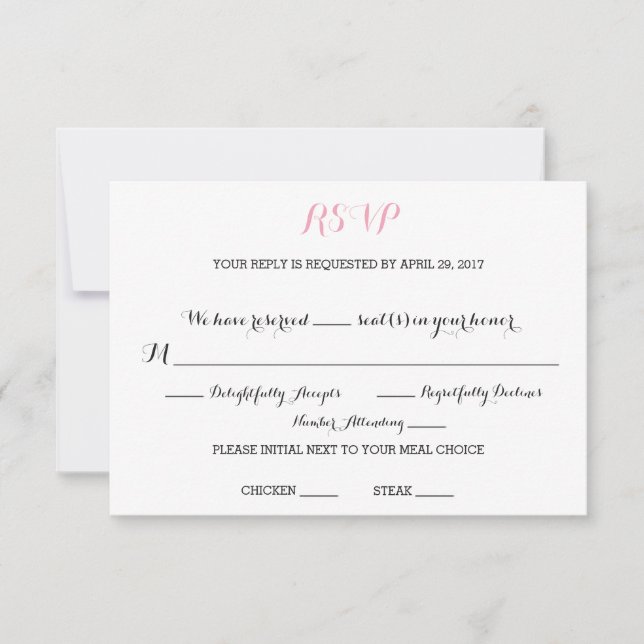 Chic RSVP (Frente)