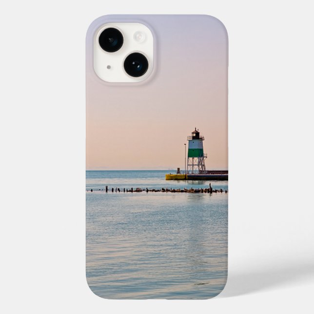 Chicago Harbour Southeast Lighthouse Case-Mate iPh (Verso)