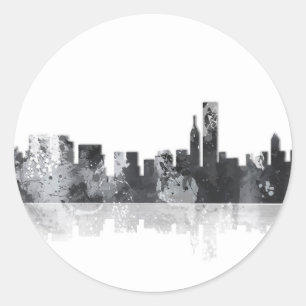 CHICAGO ILLINOIS SKYLINE - Adesivos