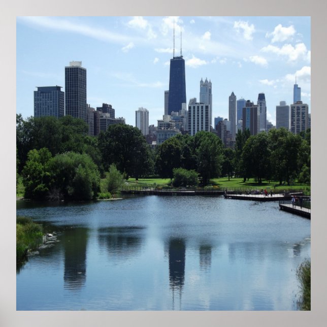 Chicago John Hancock Center Poster (Frente)