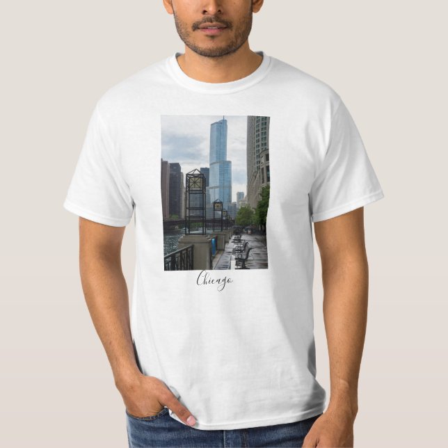 Chicago River Walk T-Shirt (Frente)