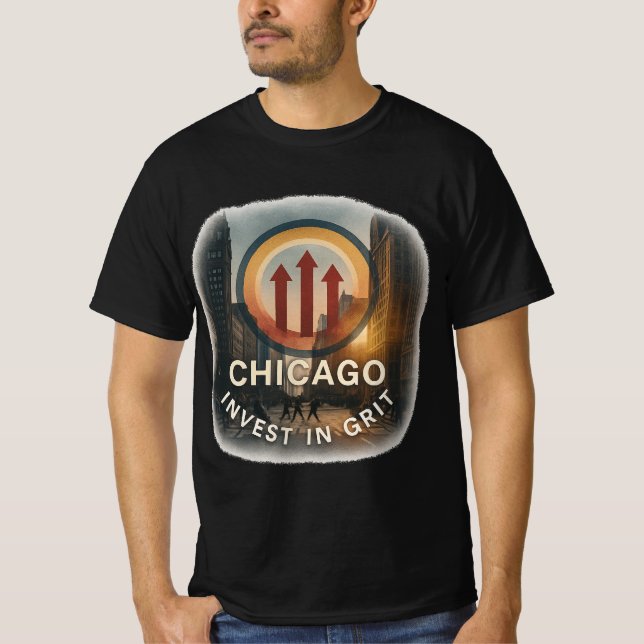 Chicago Value T-Shirt | Grit Tee Cotidiana (Frente)