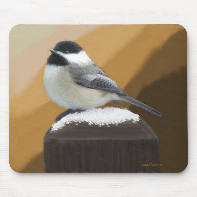 Chickadee Mousepad (Frente)