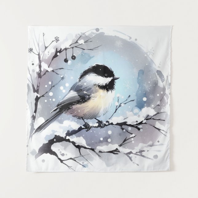 Chickadee Tapeçaria (Frente)
