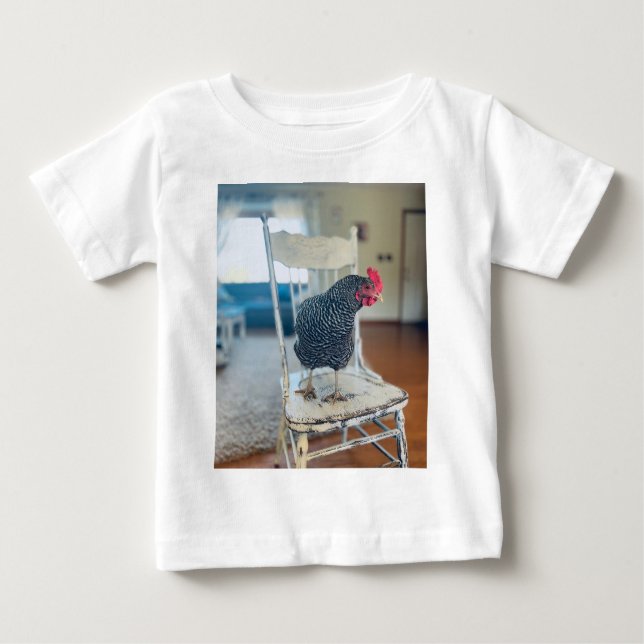 Chicken on a Chair Toddler T-Shirt (Frente)