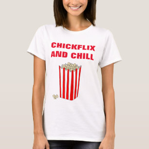 "CHICKFLIX E" T-SHIRT FRIO