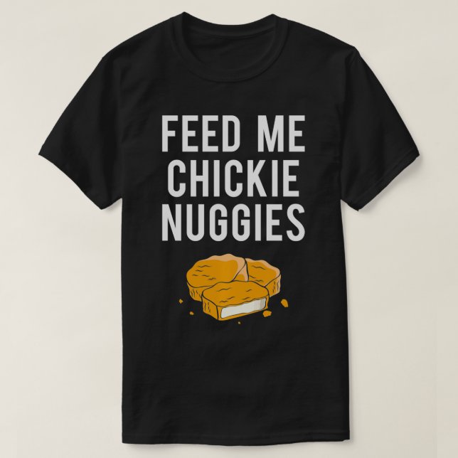 Chickie Nuggies Engraçado Pullover (Frente do Design)