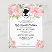 Chicote de Orçamento Flores Rosa Festa de Noivado 