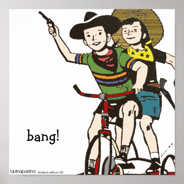 chifre em torno de impressão (Frente)