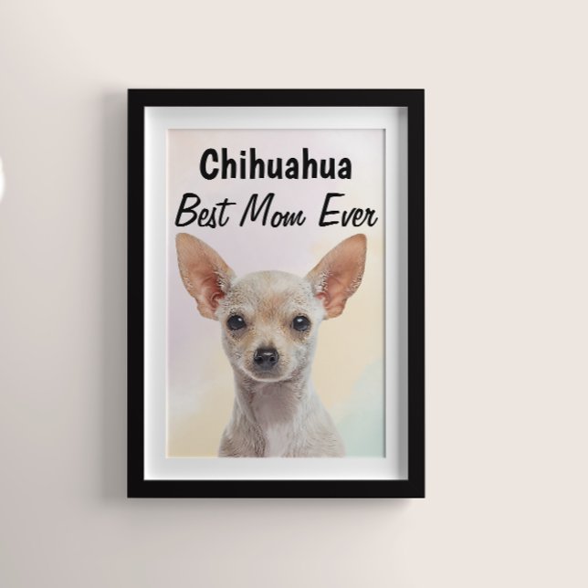 Chihuahua Best Mãe Poster (Criador carregado)