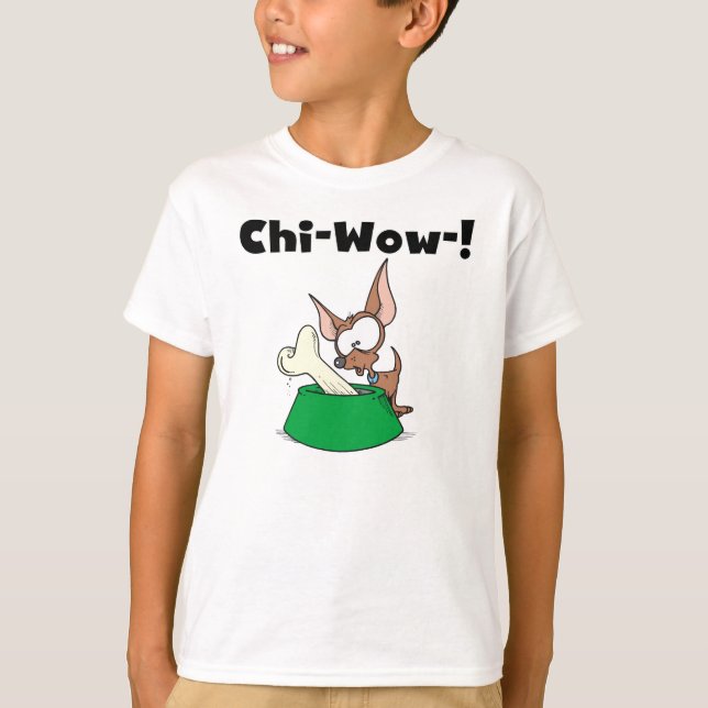 Chihuahua Chi-Wow T-shirt (Frente)