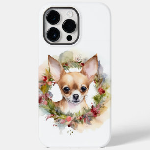 Chihuahua Christmas Wreath Festivo Pup