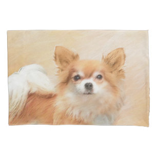 Chihuahua Pintura De Cachorro De Cabelo Longo