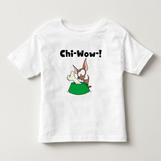 Chihuhua Chi-Wow T-shirts e presentes (Frente)