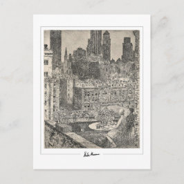 Childe Hassam #174-2 - Cartão Postal de Arte Fina