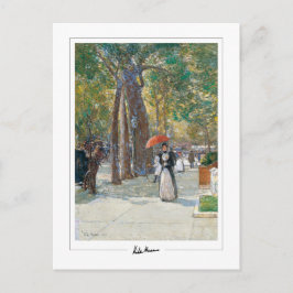 Childe Hassam #241-2 - Cartão Postal de Arte Fina