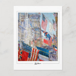 Childe Hassam #425-2 - Cartão Postal de Arte Fina