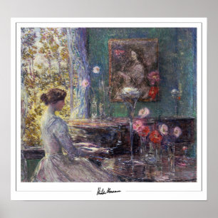 Childe Hassam Zedign Art Poster #13-2