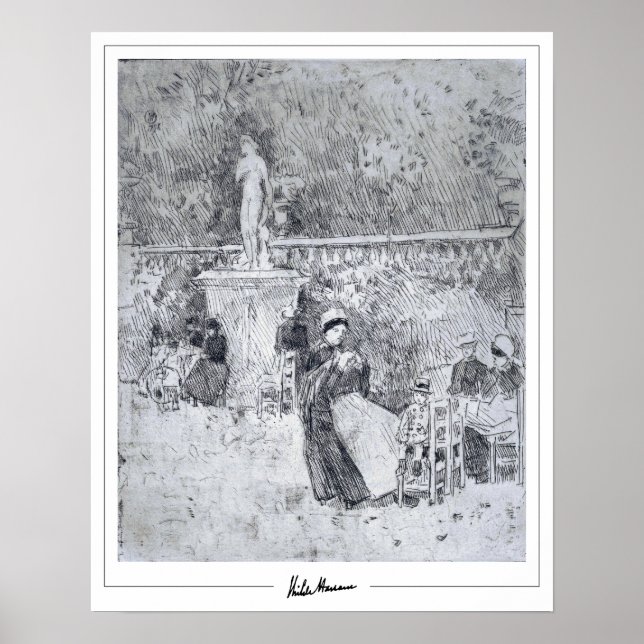 Childe Hassam Zedign Art Poster #148-2 (Frente)