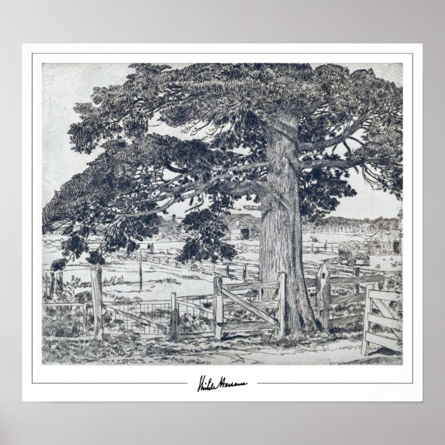 Childe Hassam Zedign Art Poster #220-2 (Frente)