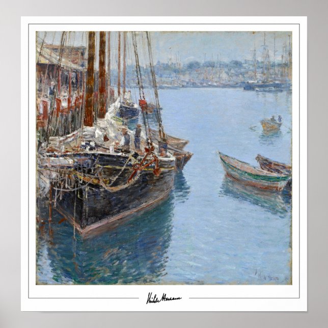 Childe Hassam Zedign Art Poster #74-2 (Frente)