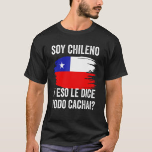 Chile: Mapa do Orgulho Chileno Camiseta