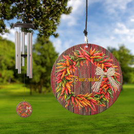 Chile, Ristra Wreath Bienvenidos