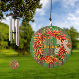 Chile, Ristra Wreath Bienvenidos