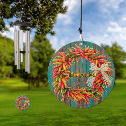 Chile, Ristra Wreath Bienvenidos