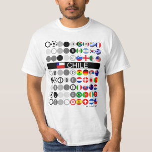 Chile World Cup Group H Indicou T-Shirt