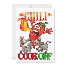 Chili Cook Off Convite