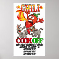 Chili Cook Off Poster