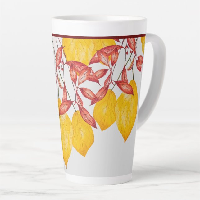 Chili & Turmeric em uma grande caneca latina (Ângulo direito)