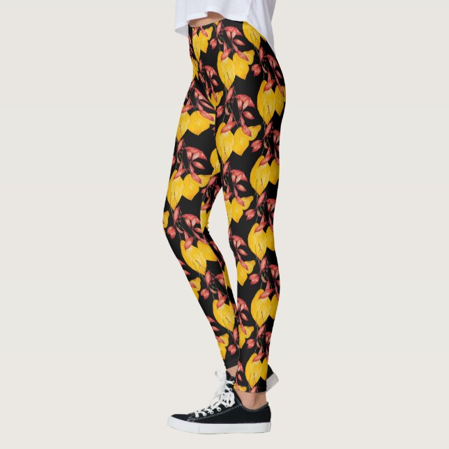 Chili & Turmeric sobre Leggings (Esquerda)