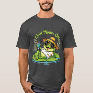 Chill Frog – Funny Relaxed Vibes T-Shirt