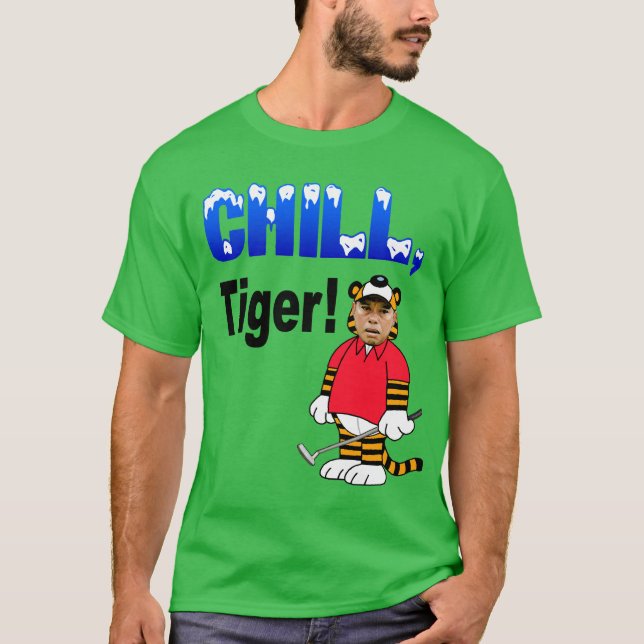 Chill Tiger T-shirt (Frente)