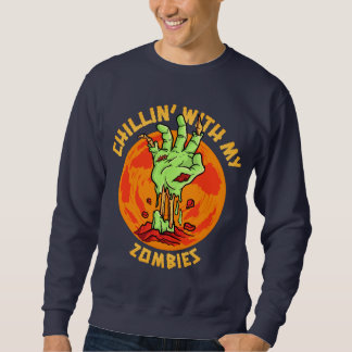 Chillin Com Minha Camiseta Zombies