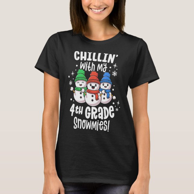 Chillin Com Minhas Neves Camisa Professor C do 4º  (Frente)